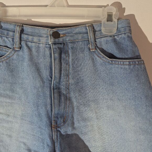 Vintage Xception Denim High Rise Cut Off Jean Shorts - Picture 2 of 8